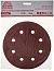 3) - Фото шліфувальний круг на липучці ø 180мм p60 8 отворів (5 шт) vitals 195729