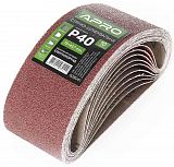 Шліфувальна стрічка нескінченна 75х458мм Р40 (10 шт) Apro 828041