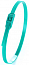3) - Фото стяжка нейлонова кабельна з низьким профілем замку 8x400 бірюзова apro (ctlc-10313)