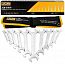 2) - Фото набір рожкових ключів 6-27 мм 10 од. jcb tools jcb-5102p