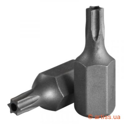 Купити Force 1/4" L25мм TORX T20H с отв. біта Фото біта 1/4" l25мм torx t20h с отв. force (1272520)