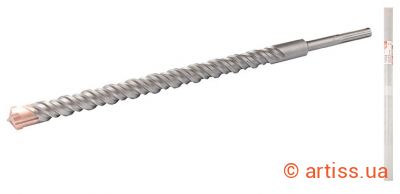 Фото свердло по бетону ø 30.0 мм l600 мм sds-max s4 quadro granite (4-30-600)