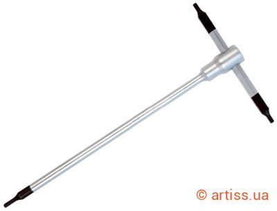 Фото ключ шестигранний hex н6 (6 мм) трьохсторонній king tony (119506m)