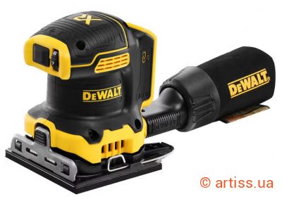 Фото шліфувальна машинка вібраційна акумуляторна dewalt dcw200n