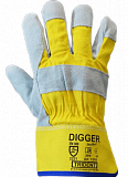 Рукавички комбіновані спілкові Digger Trident (1210)