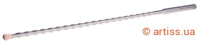 Фото свердло по бетону ø 18.0 мм l1000 мм sds-max s4 quadro granite (4-18-100)