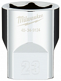 Головка Milwaukee 1/2" 23мм 6-ти гранна (4932480021)