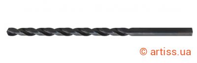 Фото свердло подовжене 5 мм спіральне hss din 340 zebra wurth (0624200500)