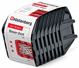 Набір лотків Kistenberg Binner Short 144x118x84мм чорний (8шт) (KBISS15-S411 8)