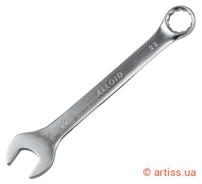Фото ключ комбінований 22 мм alloid (к-2005-22)