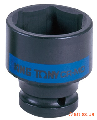Купити King Tony 1/2" 24мм 6-ти гранна головка ударна Фото головка ударна king tony 1/2" 24мм 6-ти гранна (453524m)