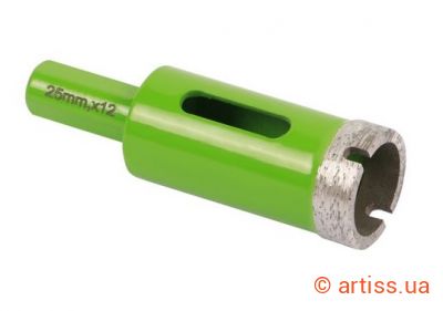 Фото свердло алмазне 25мм ddr-b 25x50x12 granite active distar 17808035059