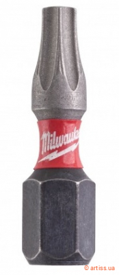 Купити Milwaukee Shockwave 1/4" L25мм TX25 (2шт) біта Фото біта milwaukee shockwave 1/4" l25мм tx25 (2шт) (4932430879)