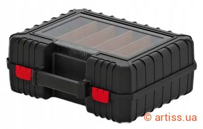 Фото ящик для інструментів з органайзером у кришці 4 секції kistenberg heavy (khv40s-s411)