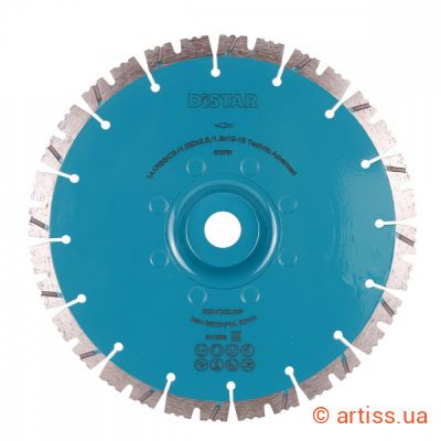 Купити Distar 1A1RSS 232x2.6х1.8х12-16х22,2-F20 Technic Advanced алмазний диск Фото круг алмазний відрізний 1a1rss 232x2.6х1.8х12-16х22,2-f20 technic advanced distar (04338347018)