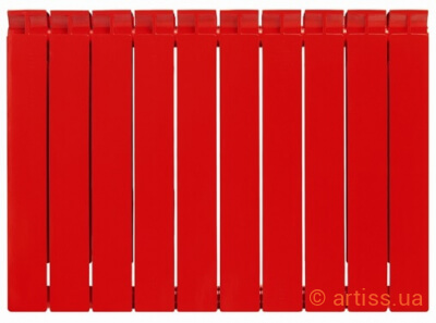 Фото биметаллические радиаторы алтермо лрб 500 (красный)