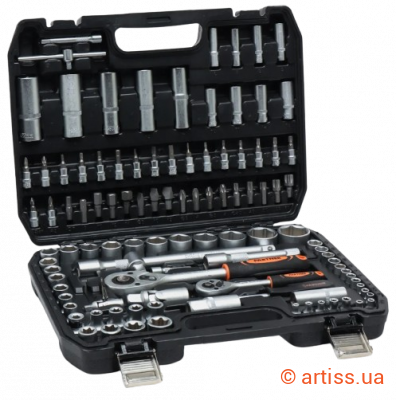 Фото набір инструментів 6-гранний 108 од 1/4", 1/2" partner (pa-41082-5)