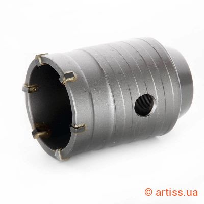 Фото свердло корончате по бетону ø 50 мм l70 мм apro (819005)