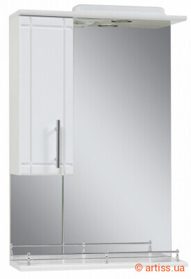 Фото зеркало для ванны sanservis фреза z-56-f (левое)