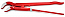 Фото - 3. Купити Knipex 4-3/4" (0-120мм) L=680мм ключ трубний 3) - Фото кліщі трубні з s-подібним змиканням губок knipex 4-3/4" (0-120мм) l=680мм (83 30 030)