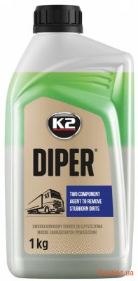 Купити K2 безконтактне миття 1 кг Фото автошампунь для очищення кузова diper безконтактне миття 1 кг k2 (m802)