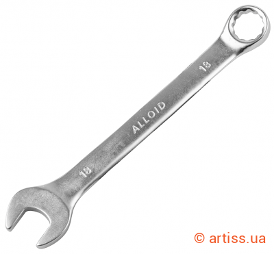 Фото ключ комбінований 18 мм alloid (к-2005-18)