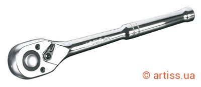 Купити Apro 3/8" 72 зубця 250мм тріскачка Фото tpіcкaчкa 3/8" 72 зубця 250мм з металевою ручкою apro (257017)