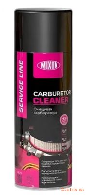 Фото аерозольний очищувач карбюратора carburetor cleaner 400мл mixon 796-01-04