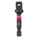Перехідник 1/4" > 3/8" L50мм Milwaukee (4932478054)