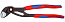 3) - Фото кліщі розвідні сантехнічні cobra quickset (з автоспуском) 2" knipex (0-50мм) l=250мм (87 22 250)