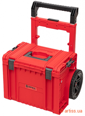 Фото ящик на колесах для інструментів qbrick system pro cart 2.0 plus red ultra hd custom (skrwqcpro2pcczepg003)