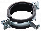 Хомут трубний 20-24мм (1/2'') з комб.гайкою М8/М10 Apro (PCC-01)