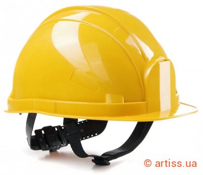 Фото каска захисна (жовта) apro (481601)
