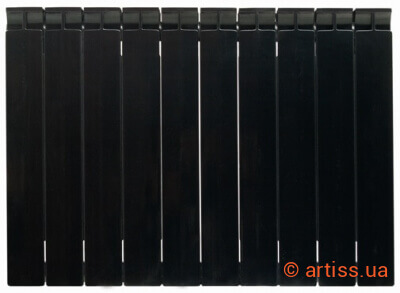 Фото биметаллические радиаторы алтермо лрб 500 (черный)