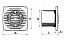 2) - Фото бытовой вытяжной вентилятор blauberg bravo chrome 150