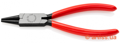 Купити Knipex L=160 мм круглогубці Фото круглогубці knipex l=160 мм (22 01 160)