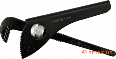 Фото ключ трубний розвідний 7" yato (0-45мм) l=175мм (yt-22000)