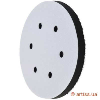 Фото прокладка захисна для шліфувальної підошви з отворами ø 150мм pu-150/6 workman (54462)
