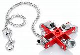 Універсальний ключ для шаф та систем замикання Knipex 00 11 06