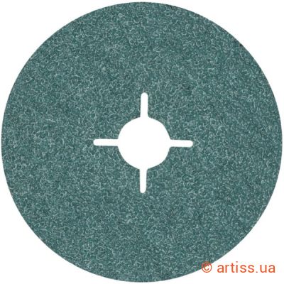 Фото круг шліфувальний фібровий ø 125мм p36 zirconium pro workman (54249)