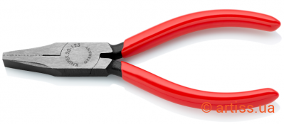 Купити Knipex з гладкими губками L=125 мм плоскогубці Фото плоскогубці з гладкими губками knipex l=125 мм (20 01 125)