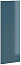 1) - Фото фронт cersanit colour 40х120 (синий)