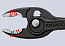 5) - Фото кліщі універсальні twingrip для зірваних болтів knipex (4-22мм) l=200мм (82 02 200)
