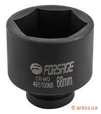 Фото ударна торцева головка 12-гранна 65 мм 3/4" forsage (f-46865)