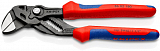 Переставні кліщі і гайковий ключ в одному 1 1/2" (0-40мм) L=180мм Knipex (86 02 180)