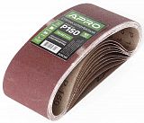 Шліфувальна стрічка нескінченна 75х458мм Р150 (10 шт) Apro 828046