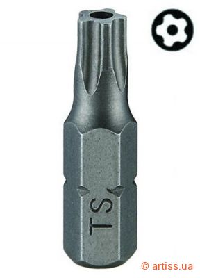 Купити Force 1/4" L25мм TORX PLUS TS45 с отв. біта Фото біта 1/4" l25мм torx plus ts45 с отв. force (12f2545)