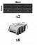 3) - Фото панель навісна для інструментів 78х13см на 8 контейнерів з кришкою kistenberg mix639