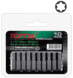 Набір біт 1/4" TORX T40 L=25мм 10oд. Toptul (FSEA0840G)