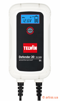Фото зарядний пристрій telwin defender 20 (807608)
